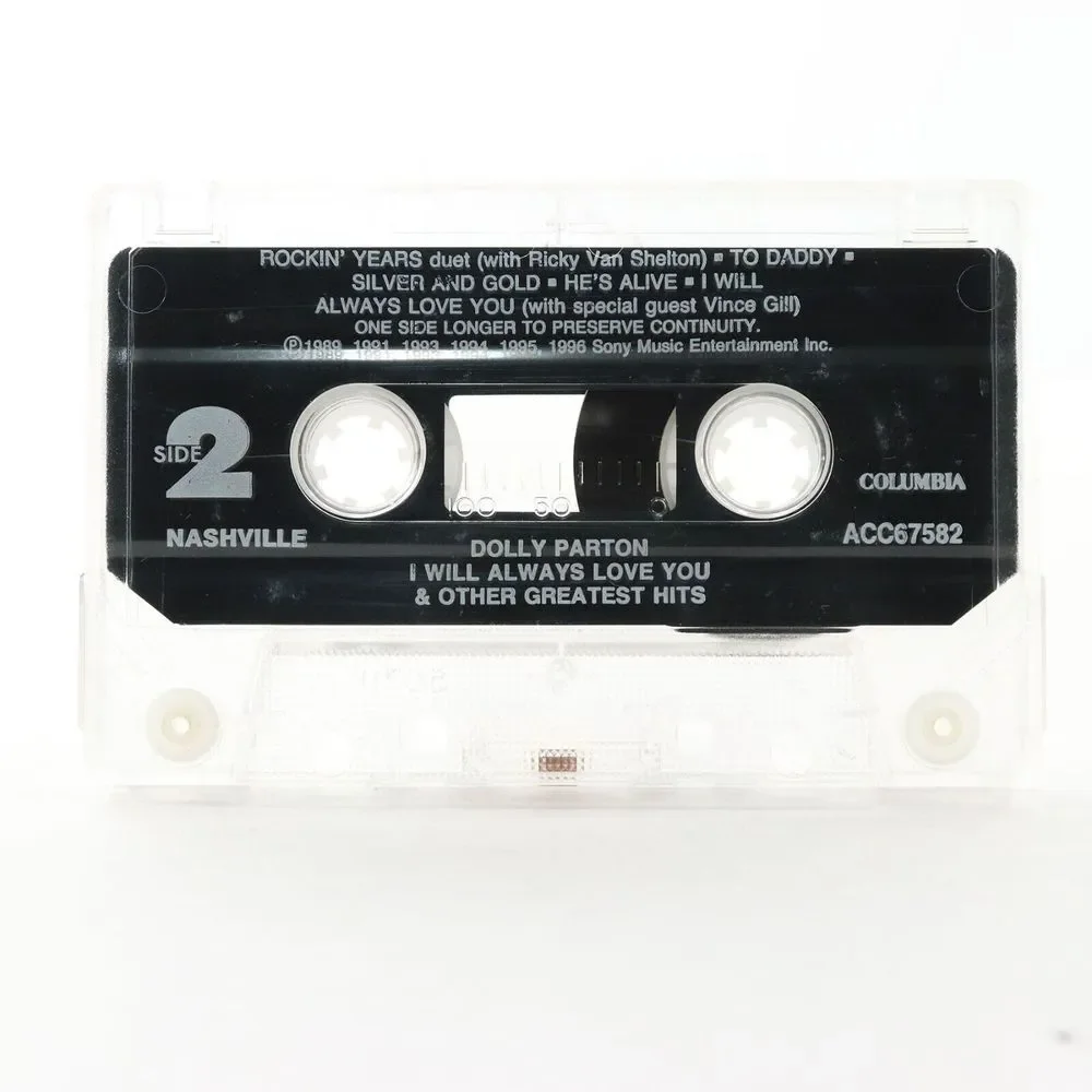 Dolly Parton, I Will Always Love You (Advance Promo Cassette Tape 1996) ACC67582 - Picture 6 of 7